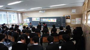 卒業生講演会①